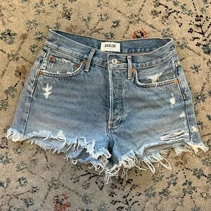 Agolde Parker Vintage Loose Fit Cutoff Shorts